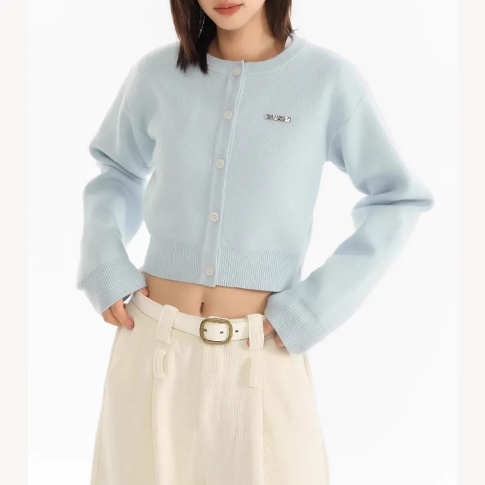 Women's  Preppy Versatile Knitted Cardigan